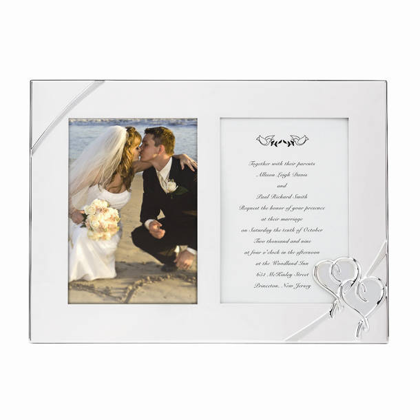 Lenox True Love Metal Picture Frame & Reviews Wayfair